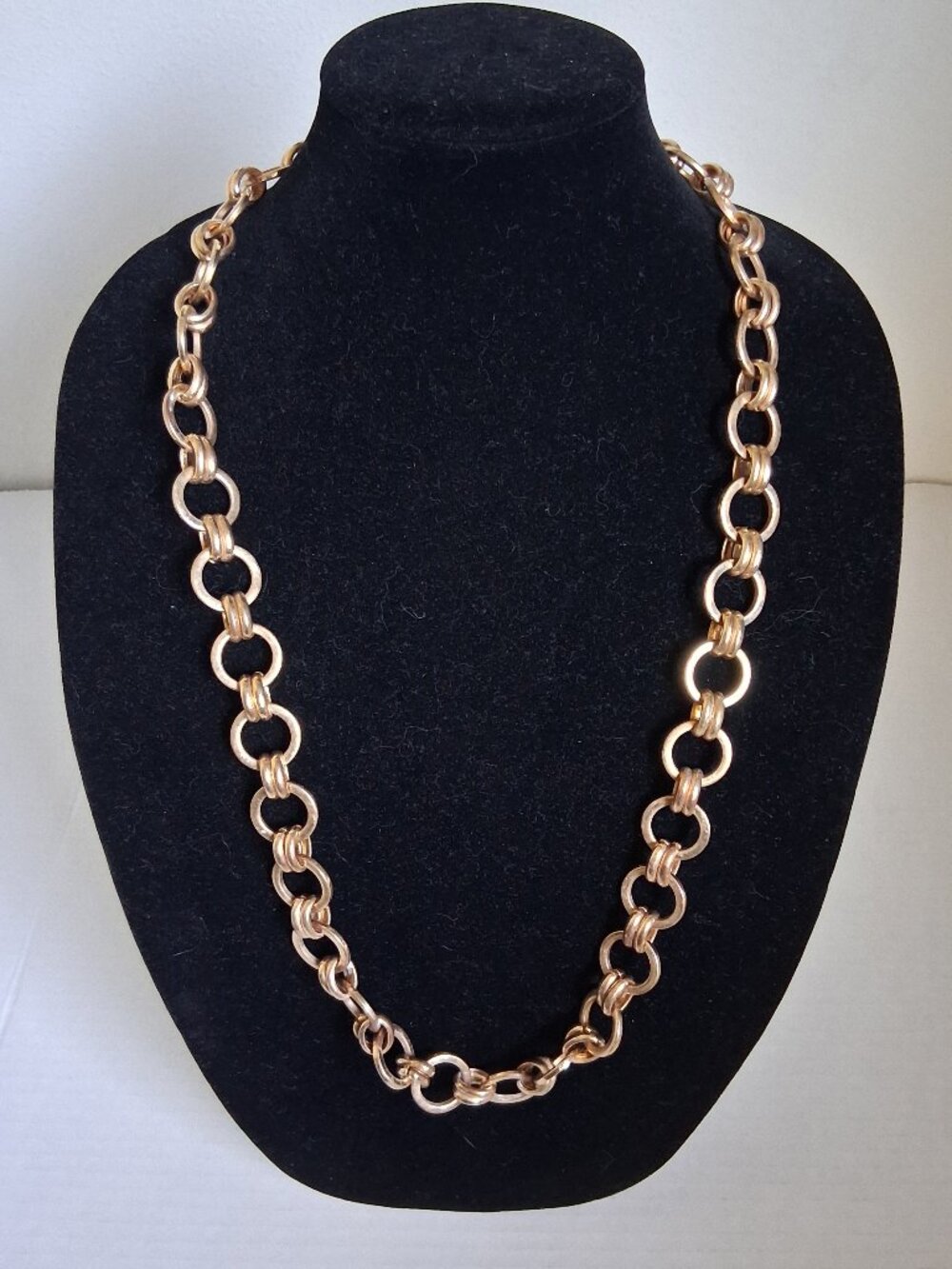 Chunky Gold Statement Chain Necklace 18k Plated